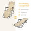 Aymelia 135cm Long Reclining Single Chaise-818578107