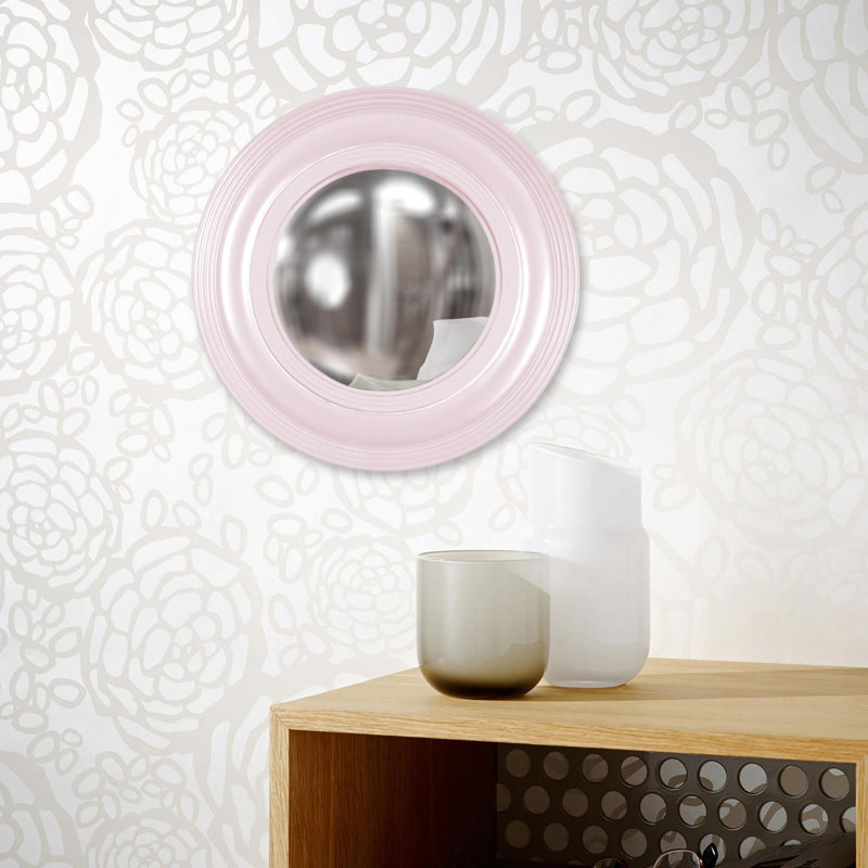 Round Mirror, Lilac