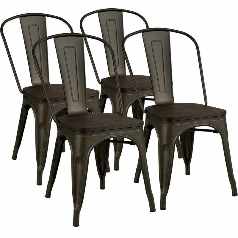 Clooney Counter Stool with Metal Frame