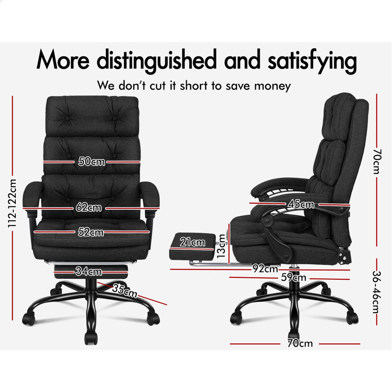 Markwart Office Chair, Black