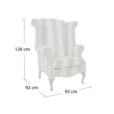 Manor Upholstered Wingback Chair