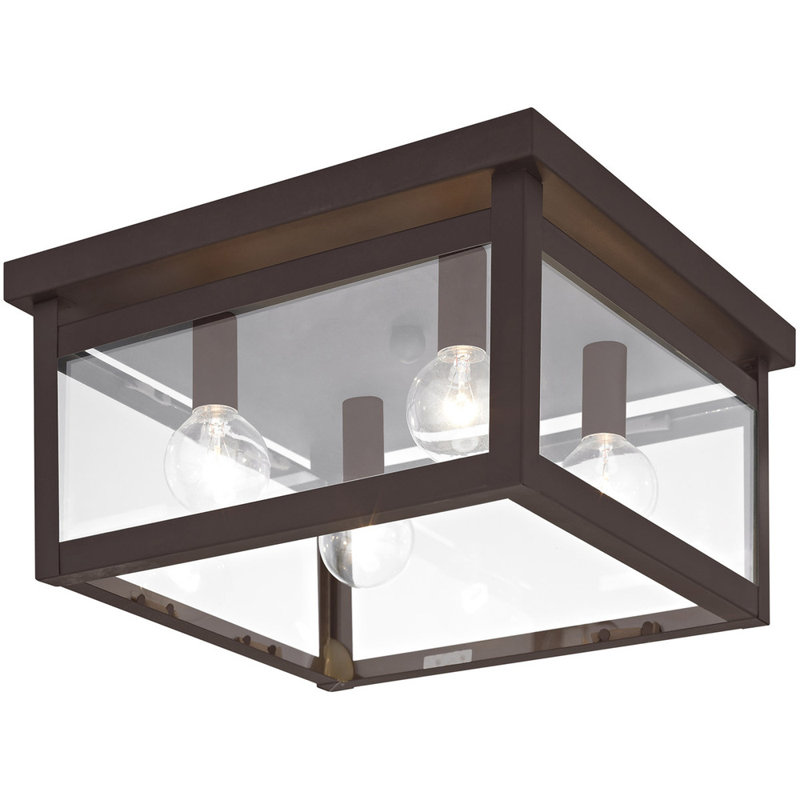 Bennard Glass Flush Mount