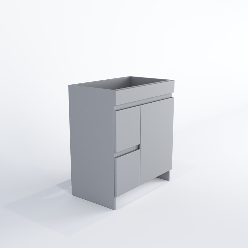 Cinnamon 30 " Single Bathroom Vanity Base, Gray
