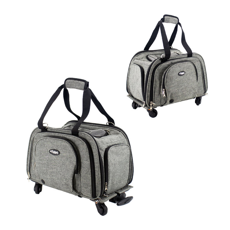 Collapsible Pet Carrier with 3 Doors