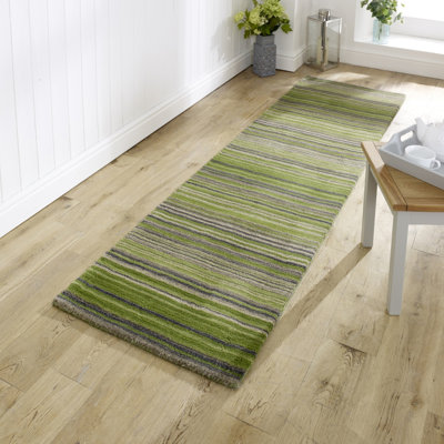 Tarren Striped Hand Woven Area Rug