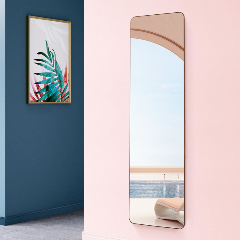 Miroir pleine grandeur, Noyer
