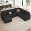Grand canapé-lit modulaire avec repose-pieds Seybert-101956944