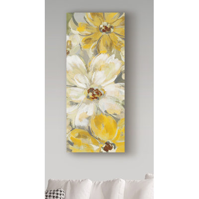 " Scattered Spring Petals Panel "