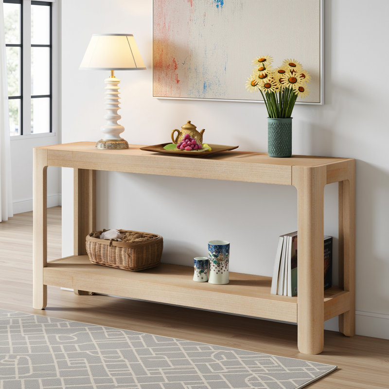 Console Modern Modern, Brun