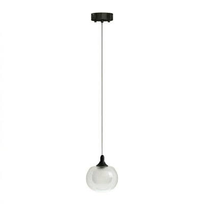 Luminaire sphère suspendu 1 lumières simple Mission
