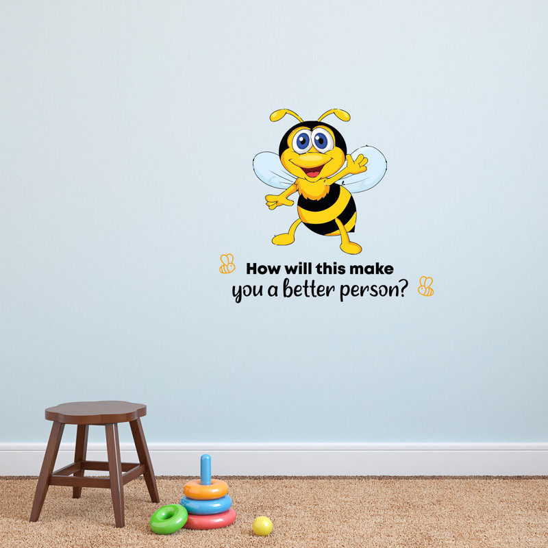 Text & Numbers Wall Decal, 10" H x 10" W