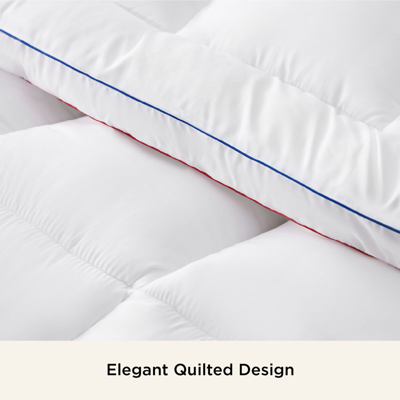 Bedsure Mattress Topper - Pillow Top Mattress Pad Cover With Deep Pocket Fits, King, White