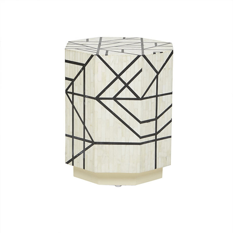 Frederike Block End Table