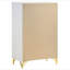 Commode blanche 5 tiroirs Chesney
