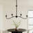 4-Light Linear Dimmable Chandelier-601221086
