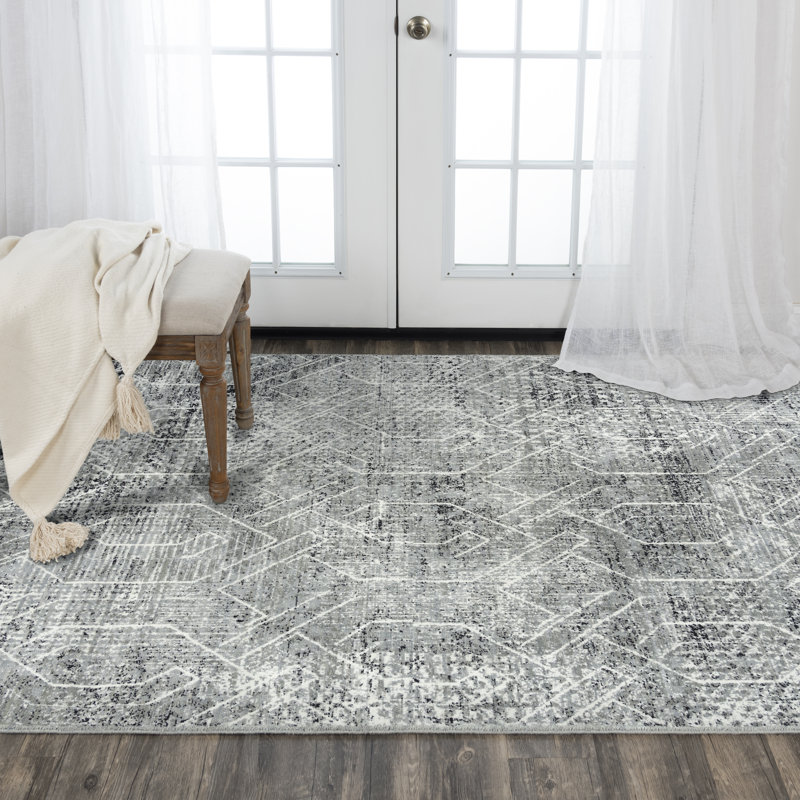 Tapis rectangulaire en laine hybride, Rectangle 10 pi x 13 pi