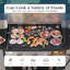 Barbecue autoportant au propane liquide 3 brûleurs 33 000 BTU