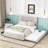 Vanderhoof Upholstered Platform Storage Bed with Drawers and Trundle-1235895633-1235895632