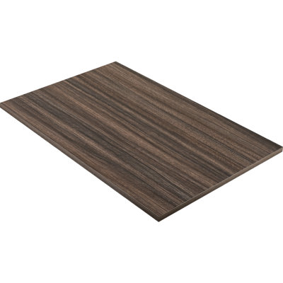 Kaboon Universal Tabletop, Solid One-Piece Melamine Table Top, Home and Office Countertop