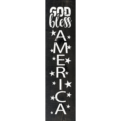 God Bless America (Flatedge vertical)