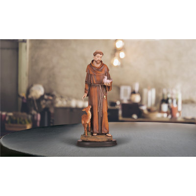 Figurine Saint-François 5 "H