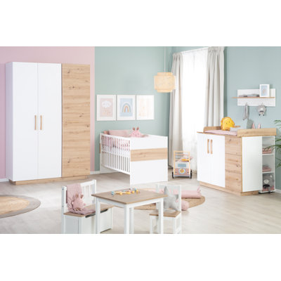 Lion Convertible 2 -Piece Nursery Furniture Set