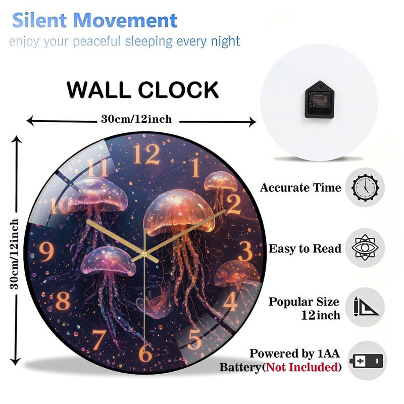 Horloge murale horloge murale 12 po