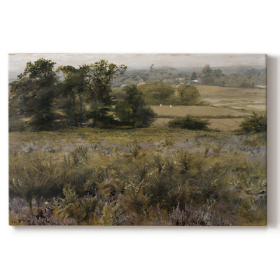 Paysages rétro-DCCCLIX -Galerie enveloppée Cavas