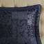 Couette King 4 pièces bleu marine - Qualité améliorée 2022, chenille avec cordon torsadé de 9,5 mm, nouvelles fermetures éclair invisibles, patchwork raffiné, lavable à la machine, 100 %