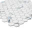 Eterna 1" x 1" Straight Edge Glass Mosaic Wall And Floor Tile-128817044