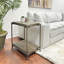 Ensemble de 3 tables basses et 2 tables d'appoint en bois