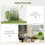 Ensemble de 2 treillis de jardin en métal, panneaux de treillis décoratifs, noir