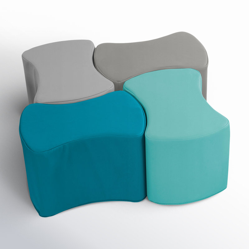 SoftScape Butterfly Seating, 12" H x 12" W x 17.75" D, Contemporary