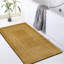 Lei Machine Woven Ochre Gold Indoor Rug-25691234