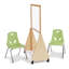 Petit paravent mobile Jonti-Craft® See-Thru