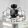 Baney 22.8" Crystal Caged Ceiling Fan with LED Lights and Remote Control