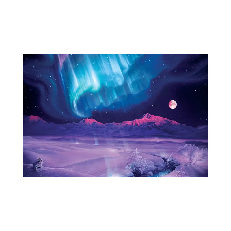 Snowfield Illumination 1 Piece Wrapped Canvas Wall Art, 66.04 cm H x 45.72 cm W x 1.91 cm D
