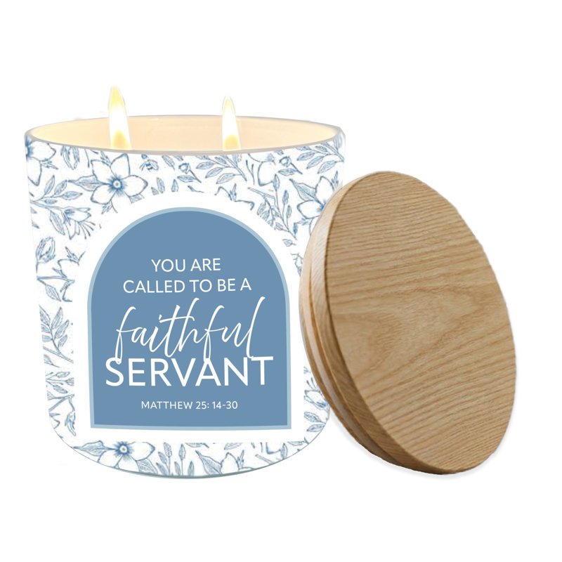 Bougie de soja Serviteur fidèle 13 oz
