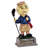 Silver King Golf Ball Golfer Figurine
