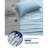 REST® Evercool® Breathable Luxury Bedding Flat Sheet For Hot Sleeper And Night Sweats, Bed Sheet With Woven Ionic+ Self Cleaning Silver Yarn For Sensitive Skin-112202016-112202020