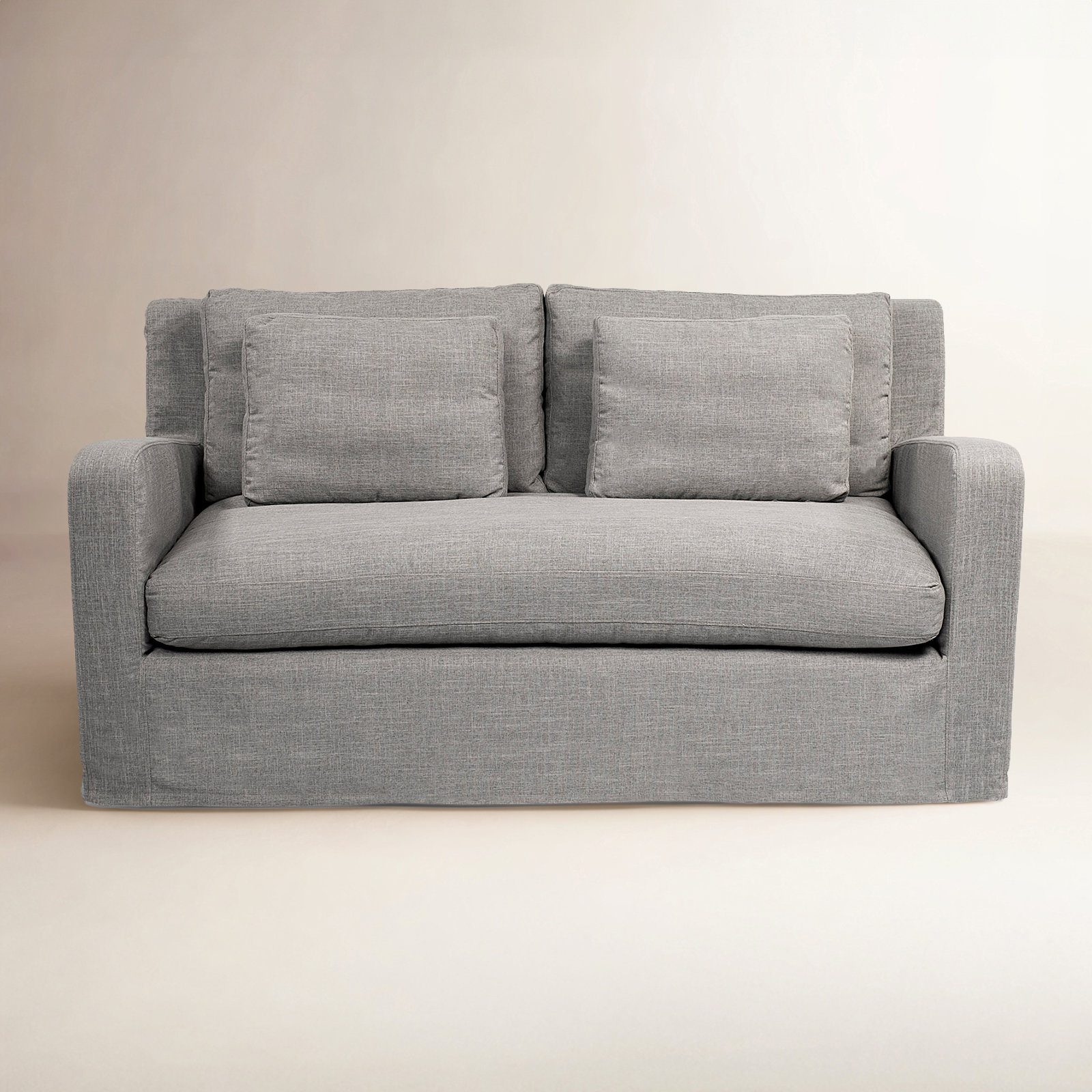 Nessa 69" Loveseat, Flint Gray