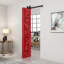 Panelled MDF Composite Bifold Barn Door with Installation Hardware Kit-86499647-87350890