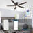 52'' Ceiling Fan with LED Lights