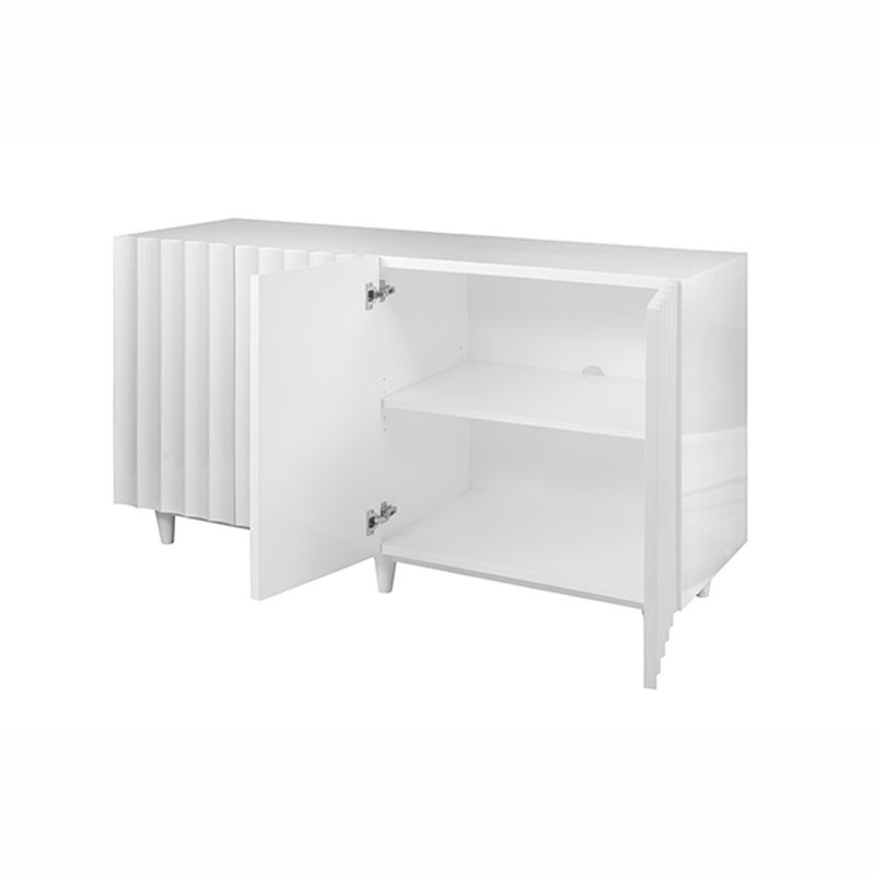 Odette 60'' Sideboard, White Lacquer