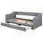 Upholstered Daybed With Two Storage Drawers For Home-1560890707