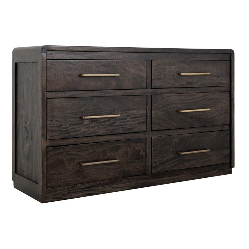 Commode 6 tiroirs Dark Mezquite
