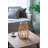 D9.5x13.5" Sienna Bamboo Lantern with Rope Handle