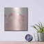 Red Barrel Studio® «Splash Pink» par Phyllis Adams, art mural en métal-352280993