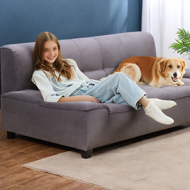 Canapés ergonomiques en velours côtelé, conception modulaire, parfaits pour les chambres à coucher