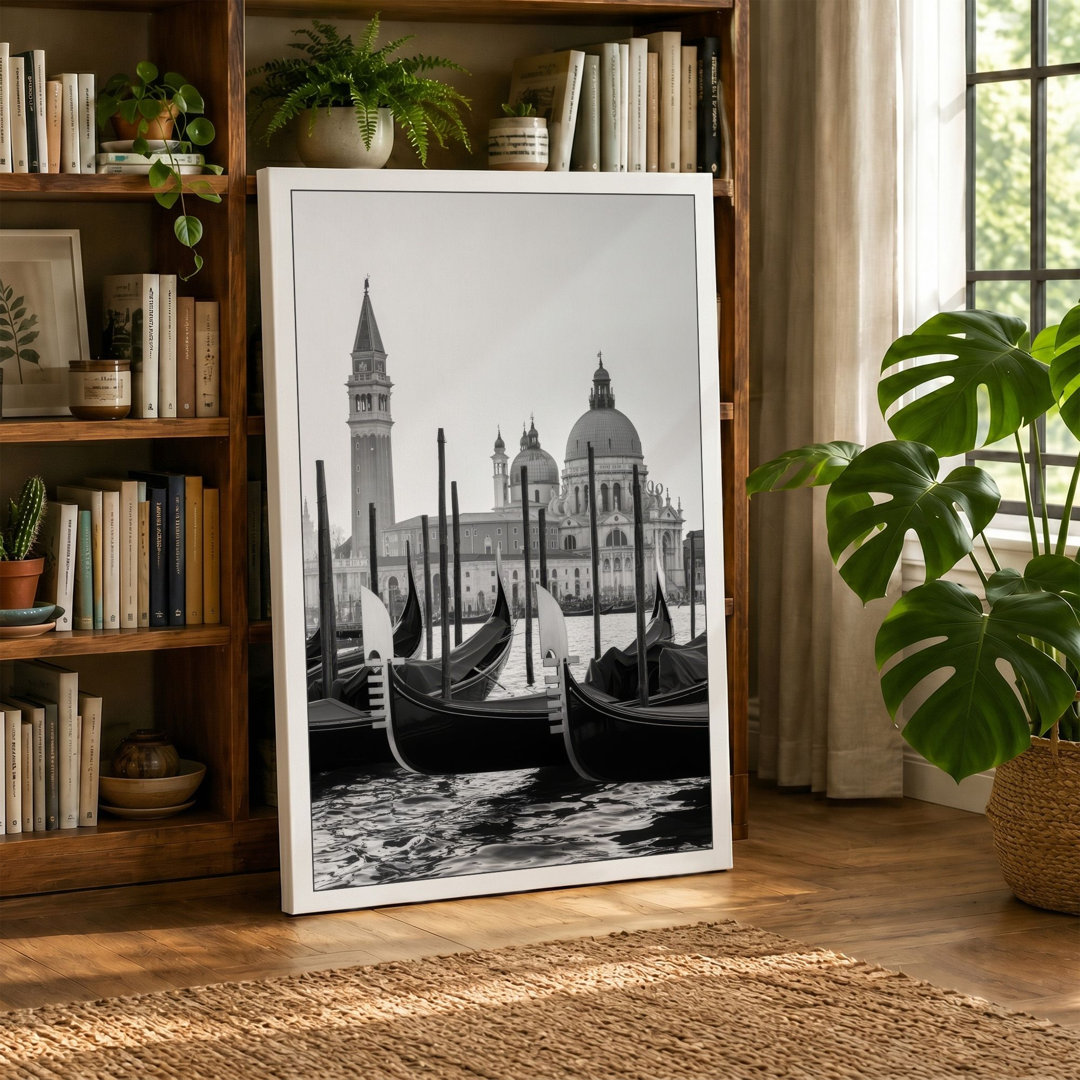 Venice's Grand Canal Vintage - Wrapped Canvas